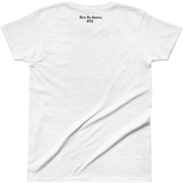 Black. No Sugar No Cream ® Womens White T-Shirt (Unisex Cut)