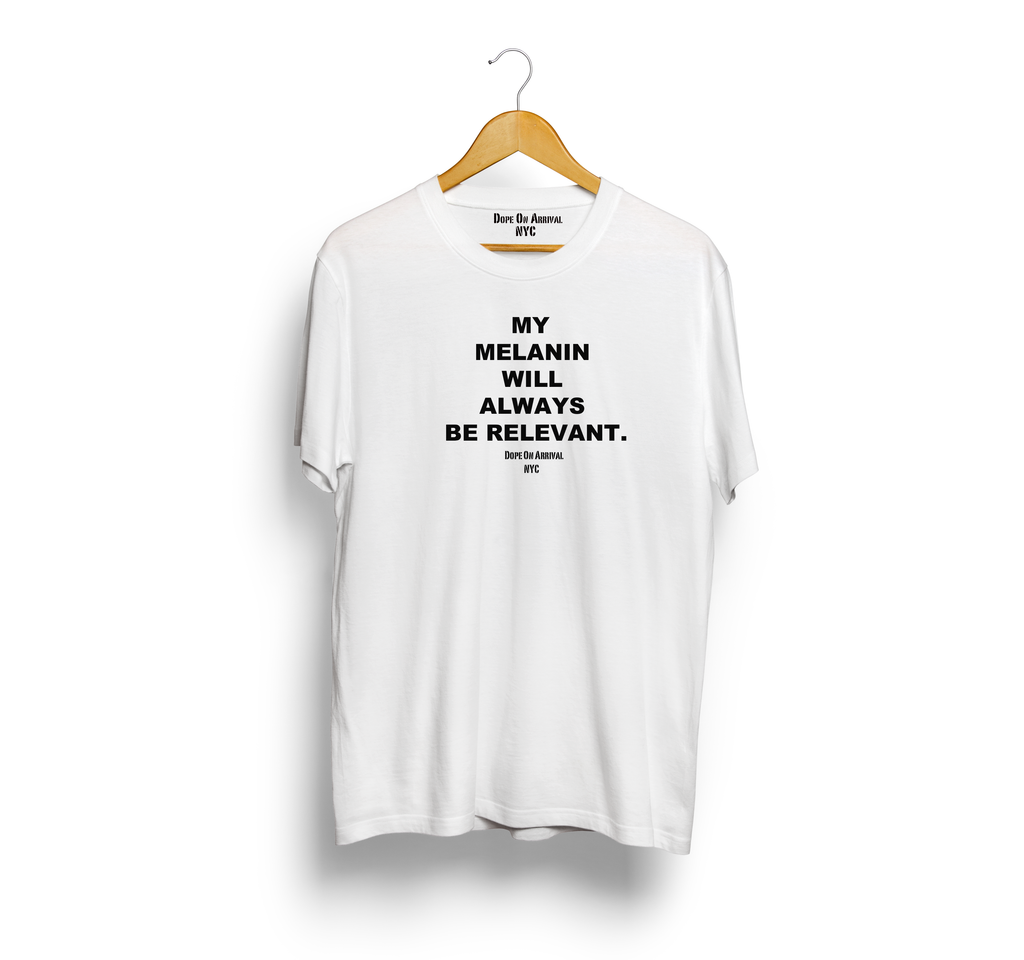 Melanin Relevant Unisex T-Shirt