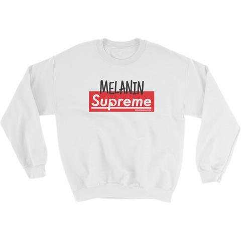 Melanin Supreme Crewneck Sweatshirt